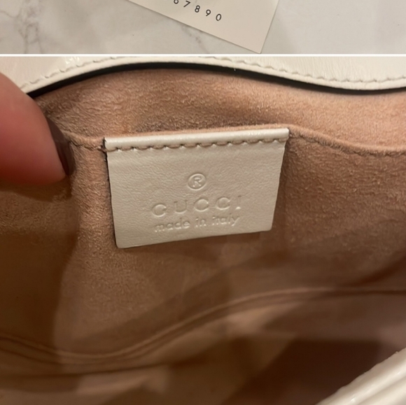 Authentic Gucci GG Marmont Mini Matelasse Leather Shoulder Bag - Picture 5 of 13